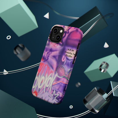 MagSafe "mic check" airbrush iPhone case