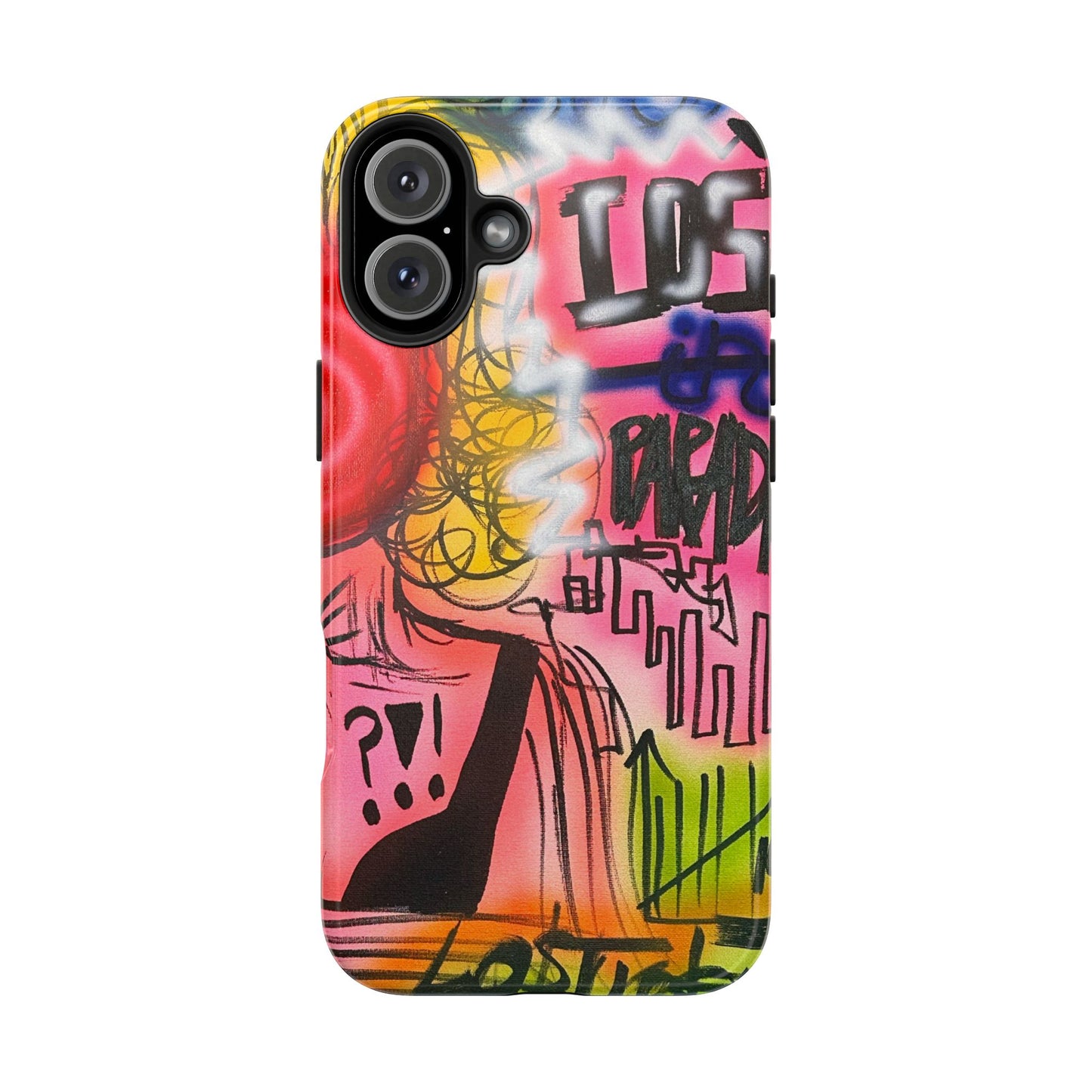 "lost in paradise" airbrush iPhone case