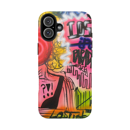 "lost in paradise" airbrush iPhone case