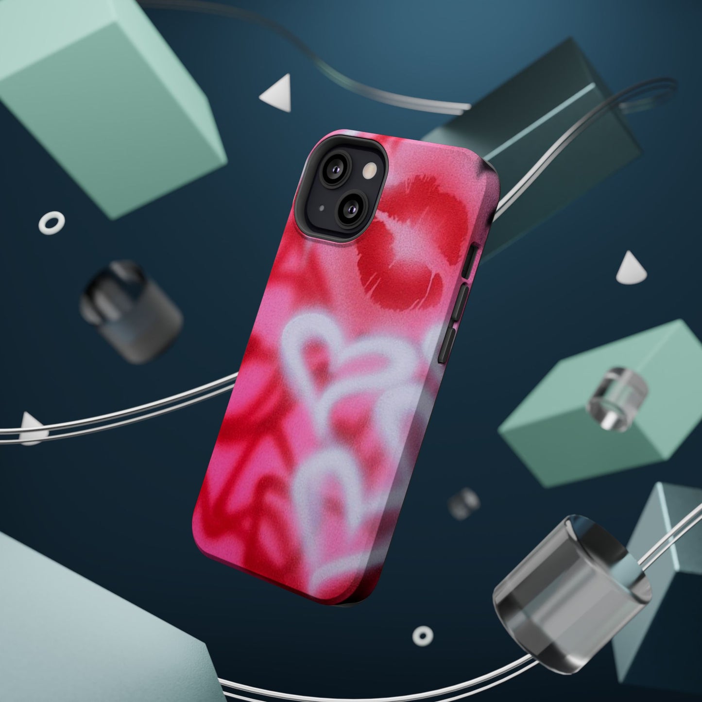 MagSafe "Romantic Rush" Airbrush iPhone Hülle