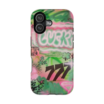 MagSafe "so lucky" airbrush iPhone case