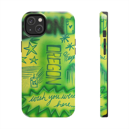 "oregon" airbrush iPhone case