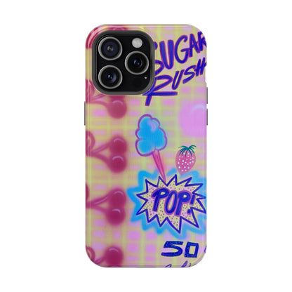MagSafe "sugar rush" airbrush iPhone case