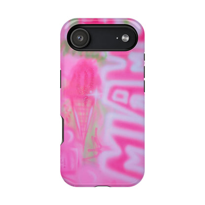 MagSafe "sunset sorbet" airbrush iPhone case