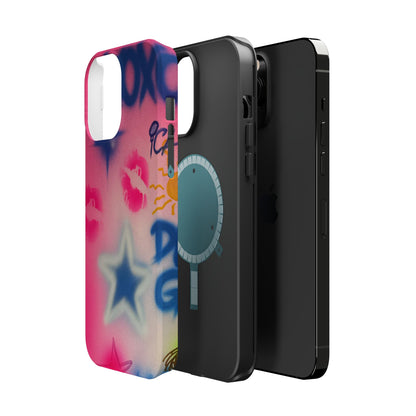 MagSafe "star symbol" airbrush iPhone case