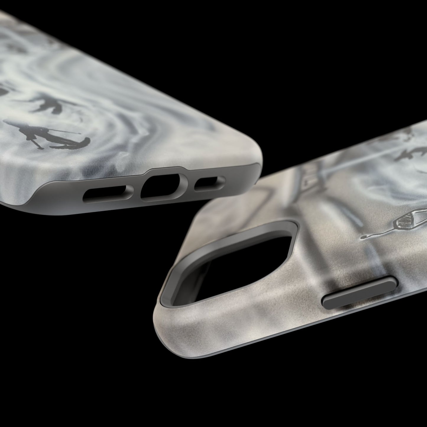MagSafe "arctic avalanche" airbrush iPhone case