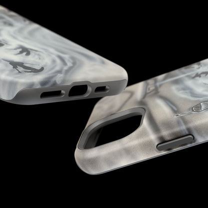 MagSafe "arctic avalanche" airbrush iPhone case