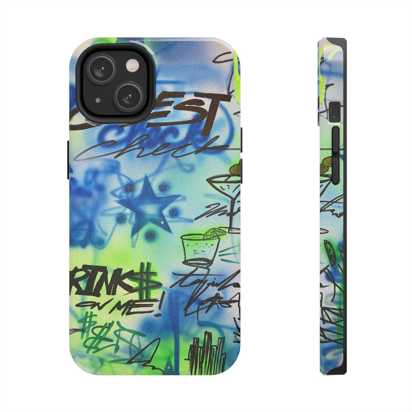 "guest check" airbrush iPhone case