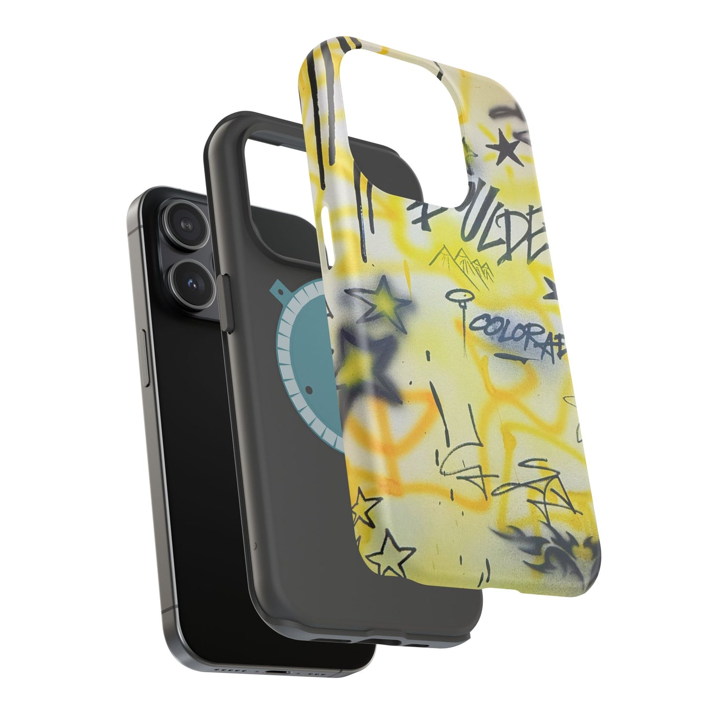 MagSafe "boulder" airbrush iPhone case