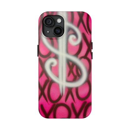 "money dream$" airbrush iPhone case
