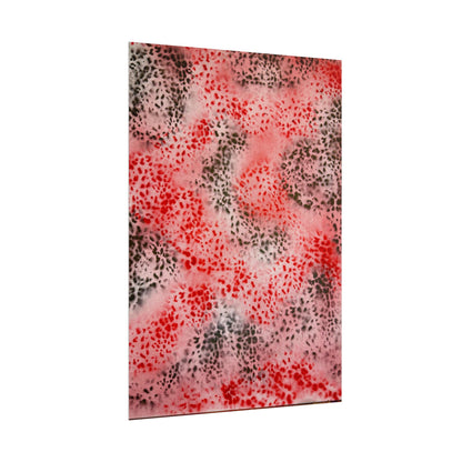 "red cheetah" airbrush rolled print