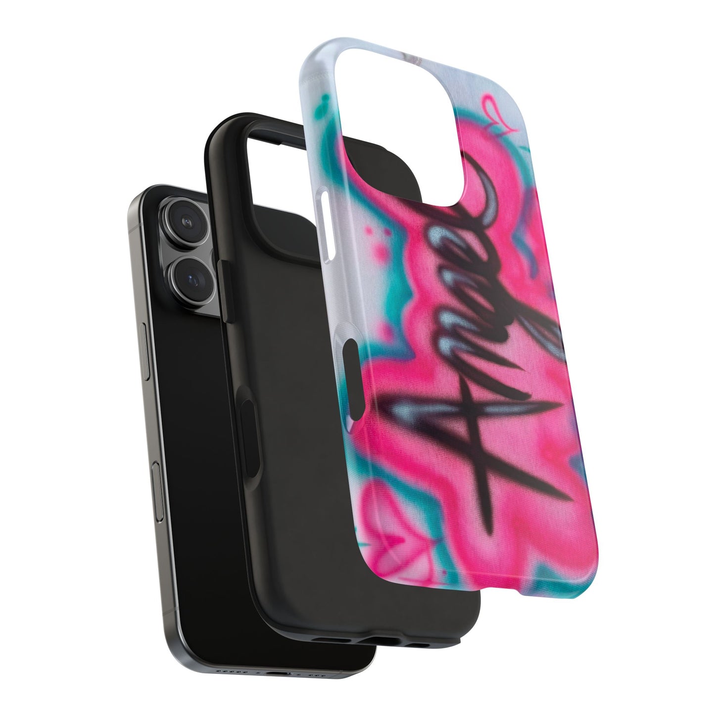"angel" airbrush iPhone case