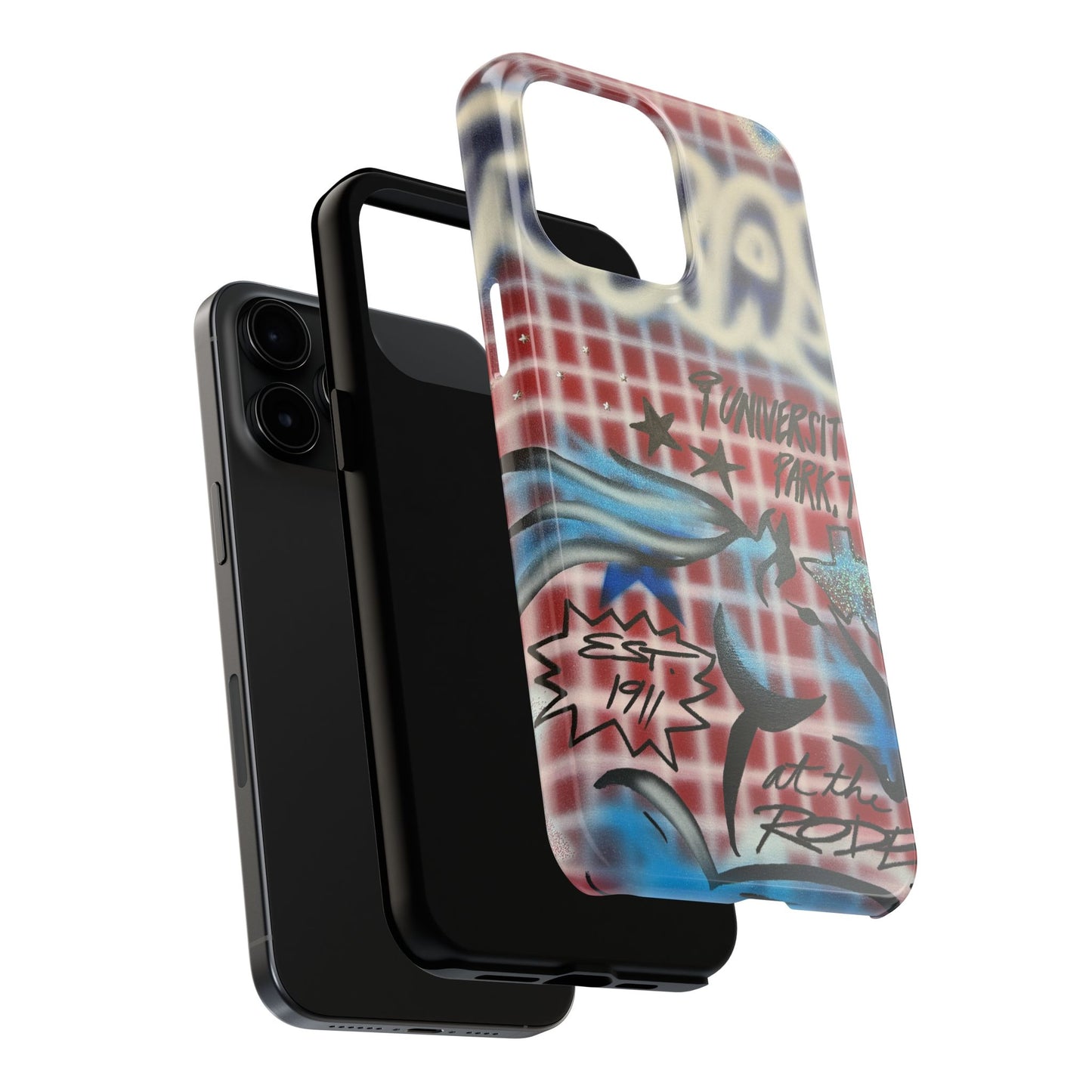 "texas" airbrush iPhone case