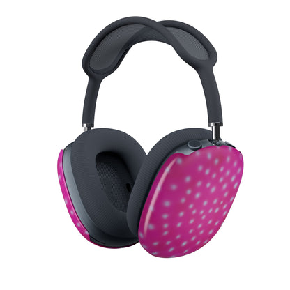 "bubblegum polka dot" airbrush airpod max covers