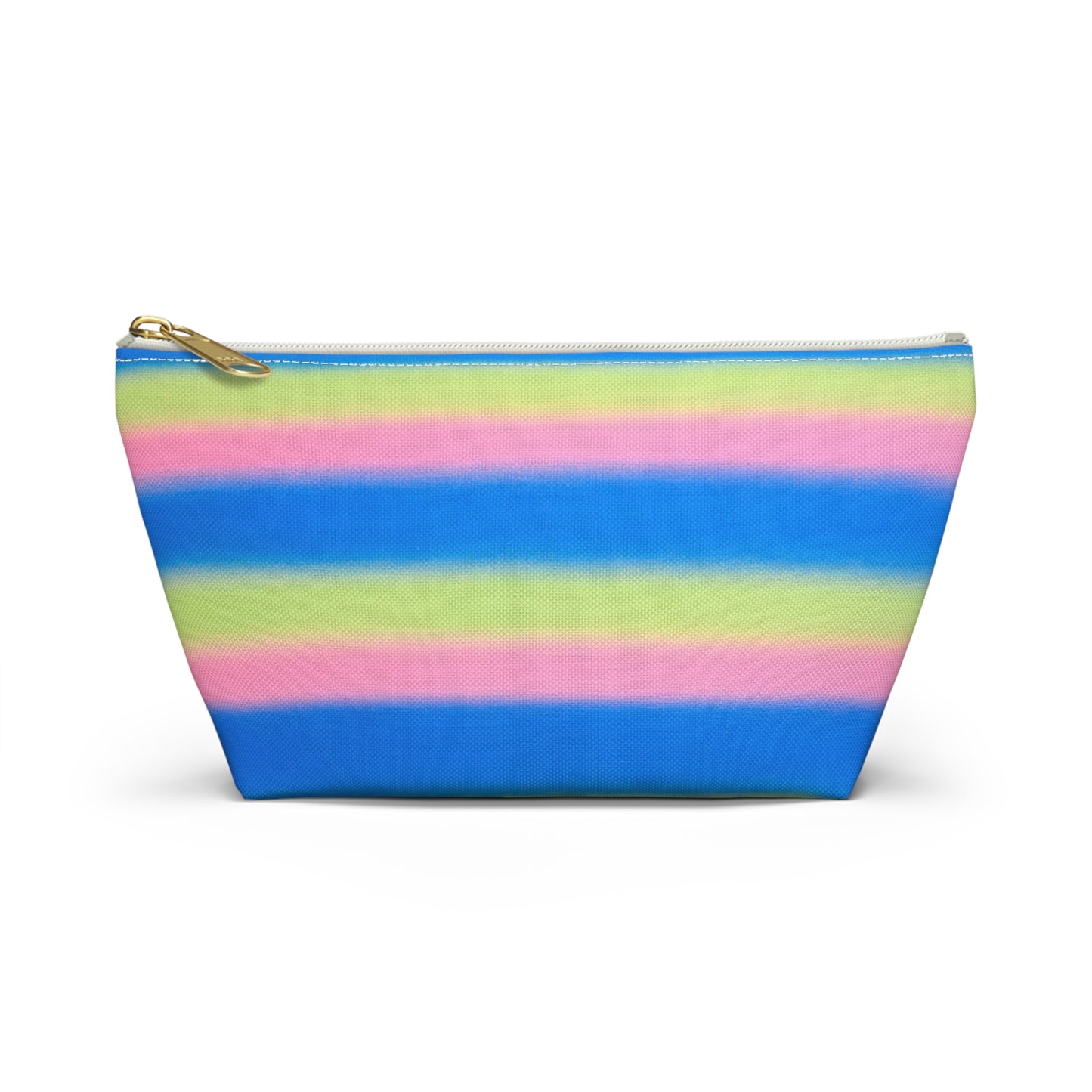 "sherbet stripes" airbrush makeup pouch