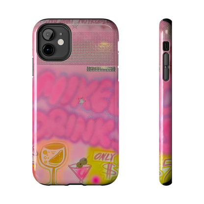 "mixed drinks" airbrush iPhone case