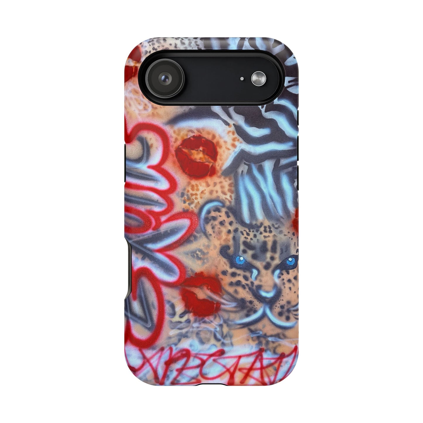 MagSafe "exotic expectations" airbrush iPhone case
