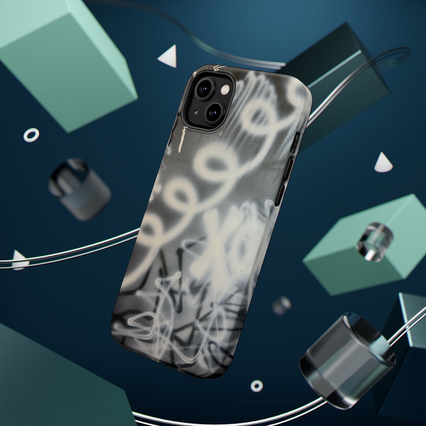 MagSafe "spatial blur" airbrush iPhone case