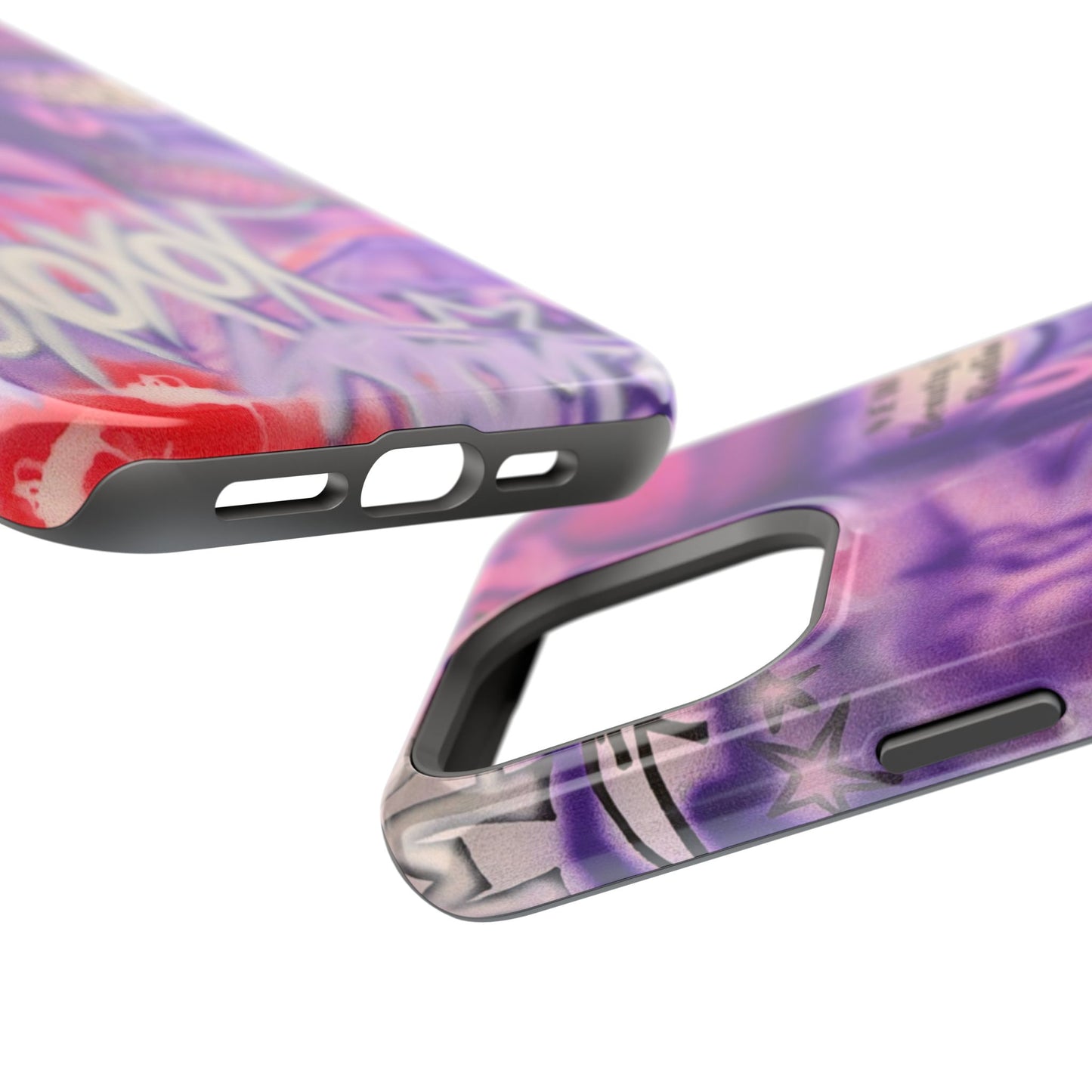 MagSafe "mic check" airbrush iPhone case