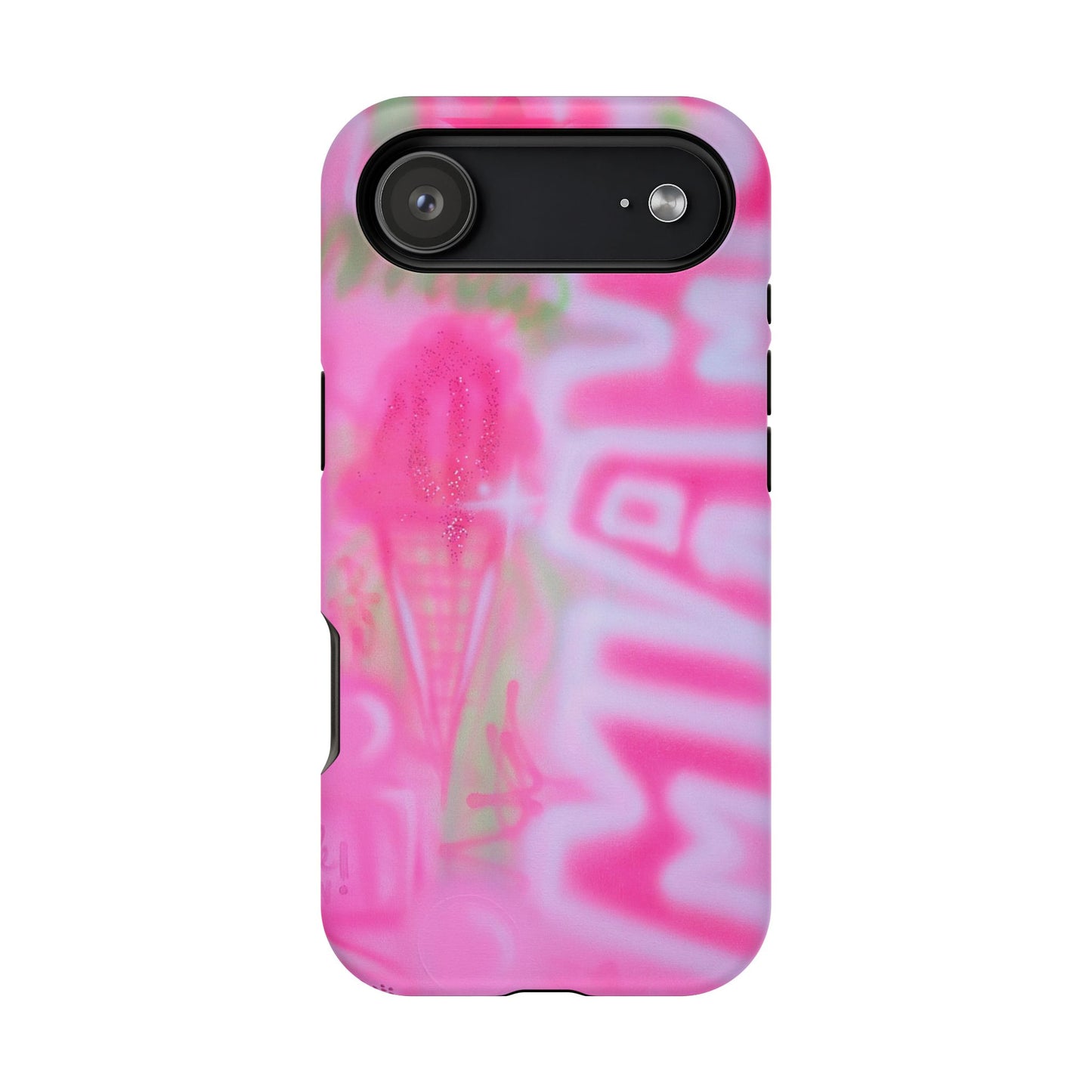 MagSafe "sunset sorbet" airbrush iPhone case