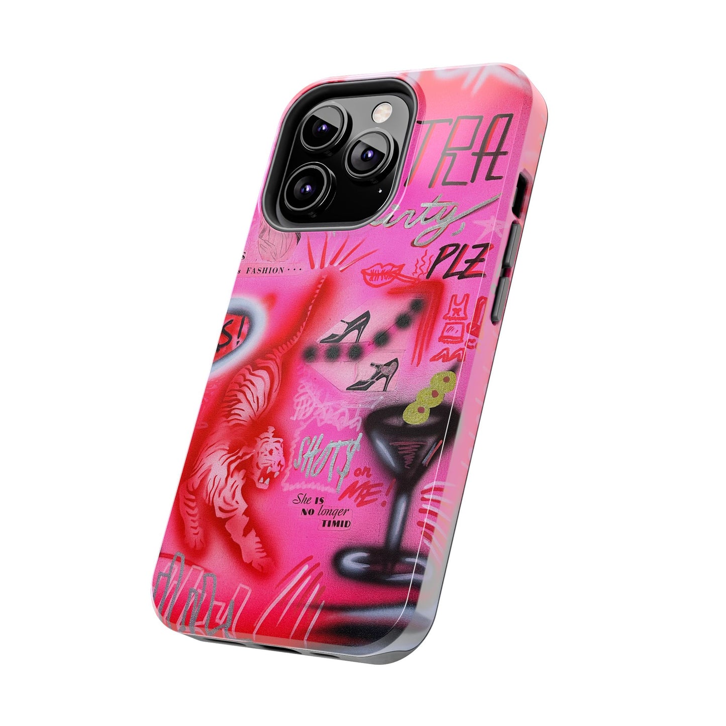 "extra dirty, plz!" airbrush iPhone case