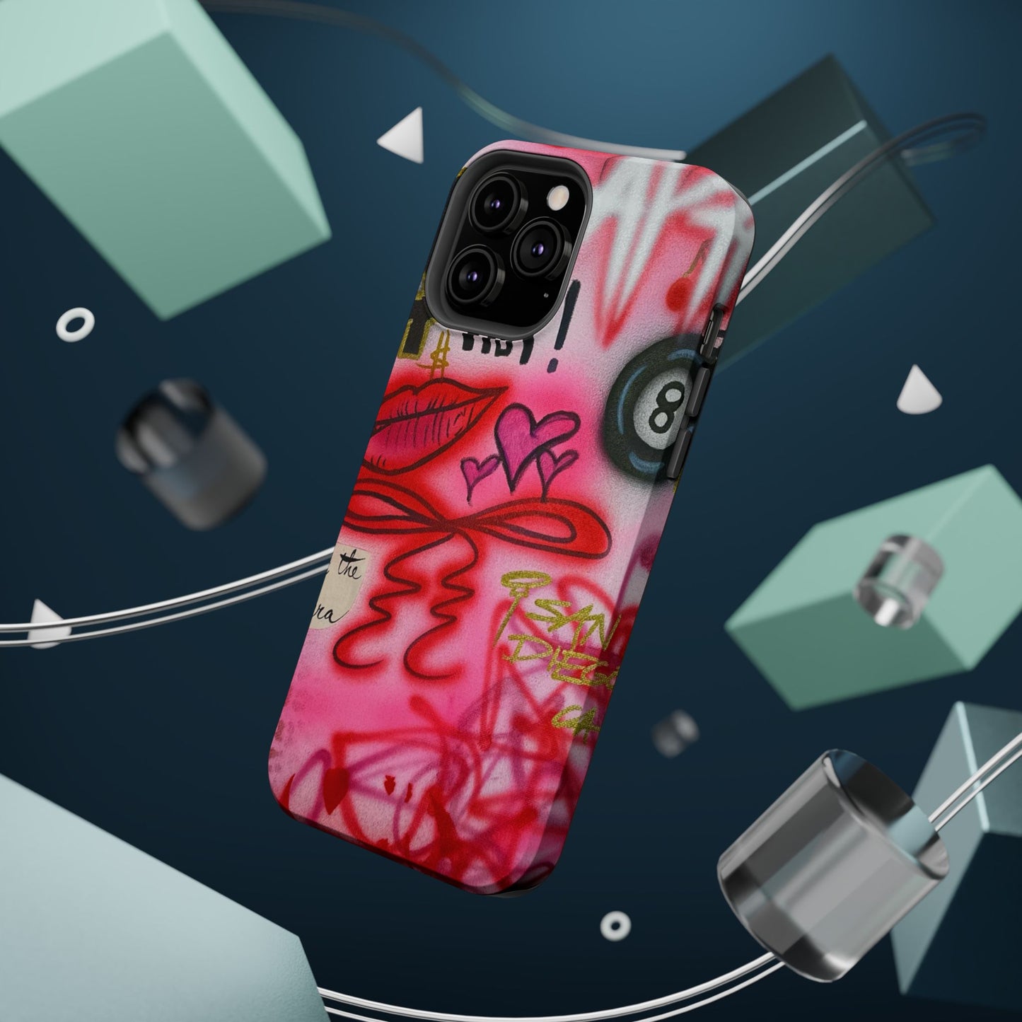 MagSafe "IT-Girl" Airbrush iPhone Hülle