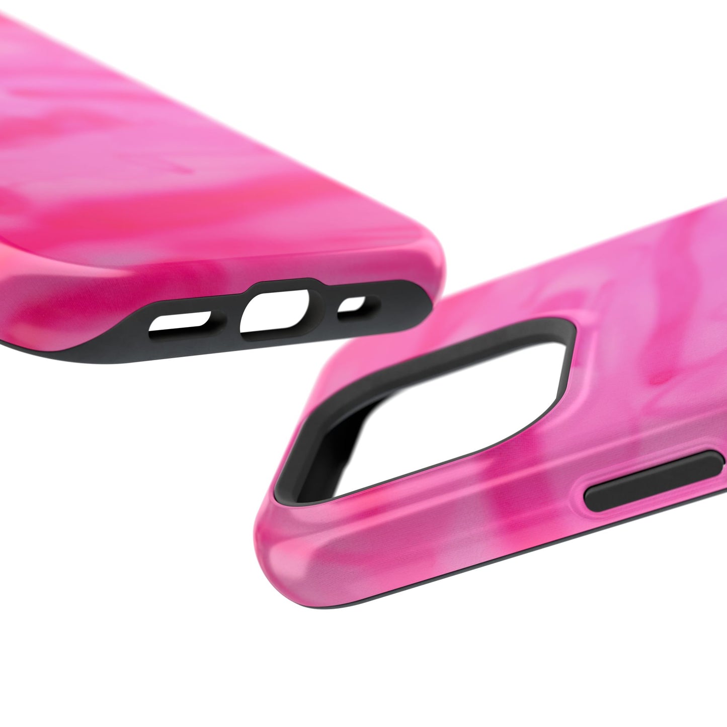 MagSafe "pink camo" airbrush iPhone case