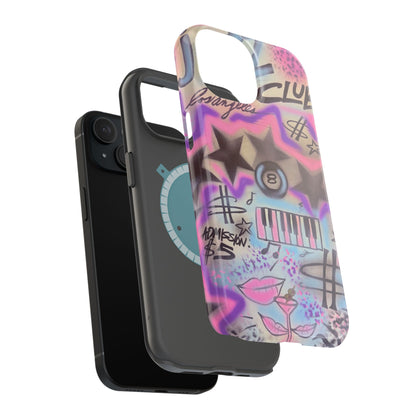 MagSafe "jazz club" airbrush iPhone case