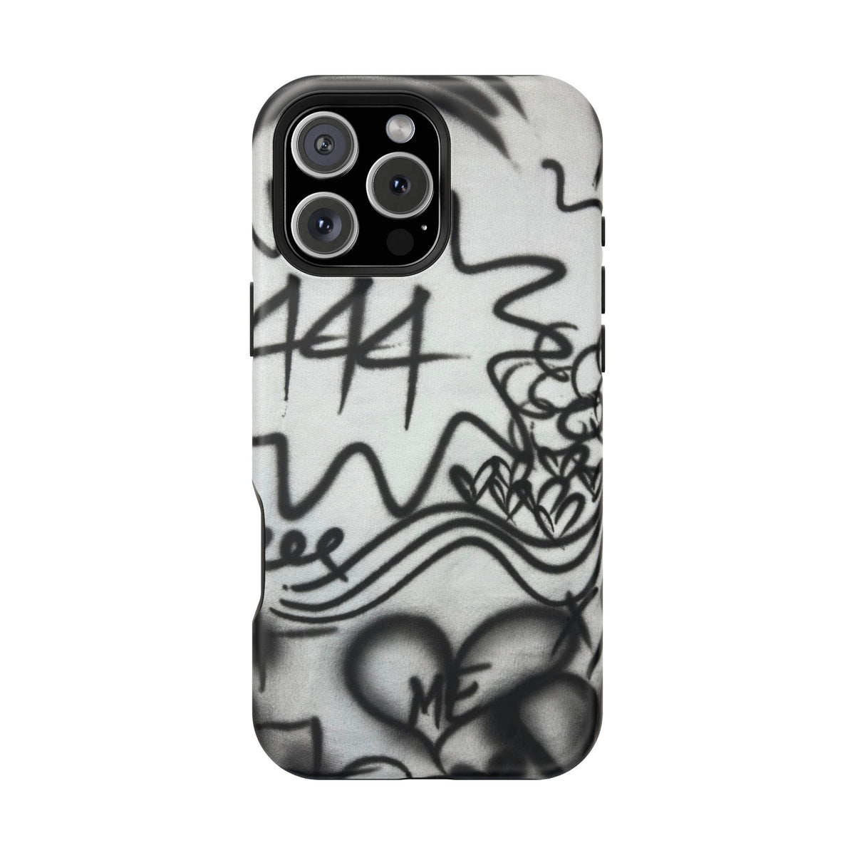MagSafe „444“ Airbrush iPhone Hülle