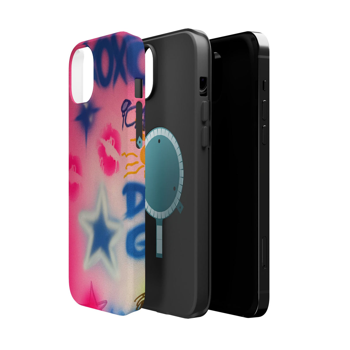 MagSafe "star symbol" airbrush iPhone case