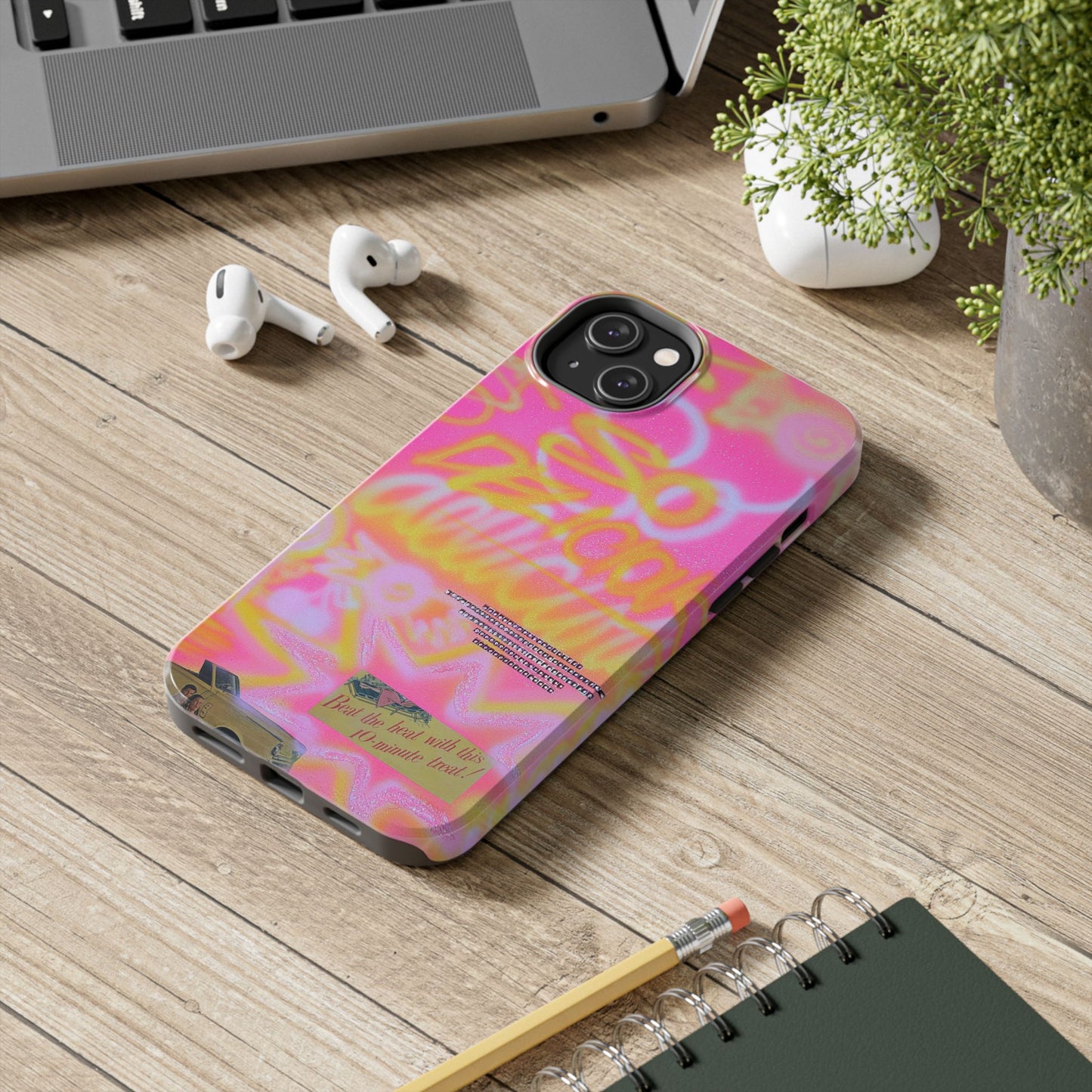 "so delicious" airbrush iPhone case