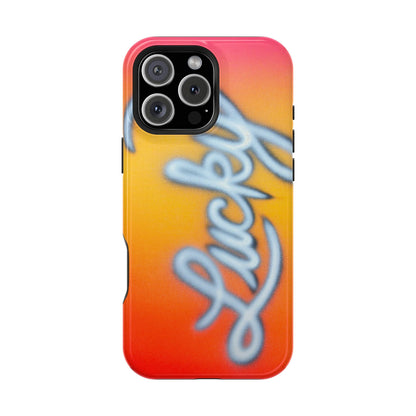 MagSafe "lucky" airbrush iPhone case
