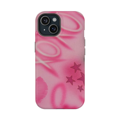 MagSafe "perfectly pink" airbrush iPhone case