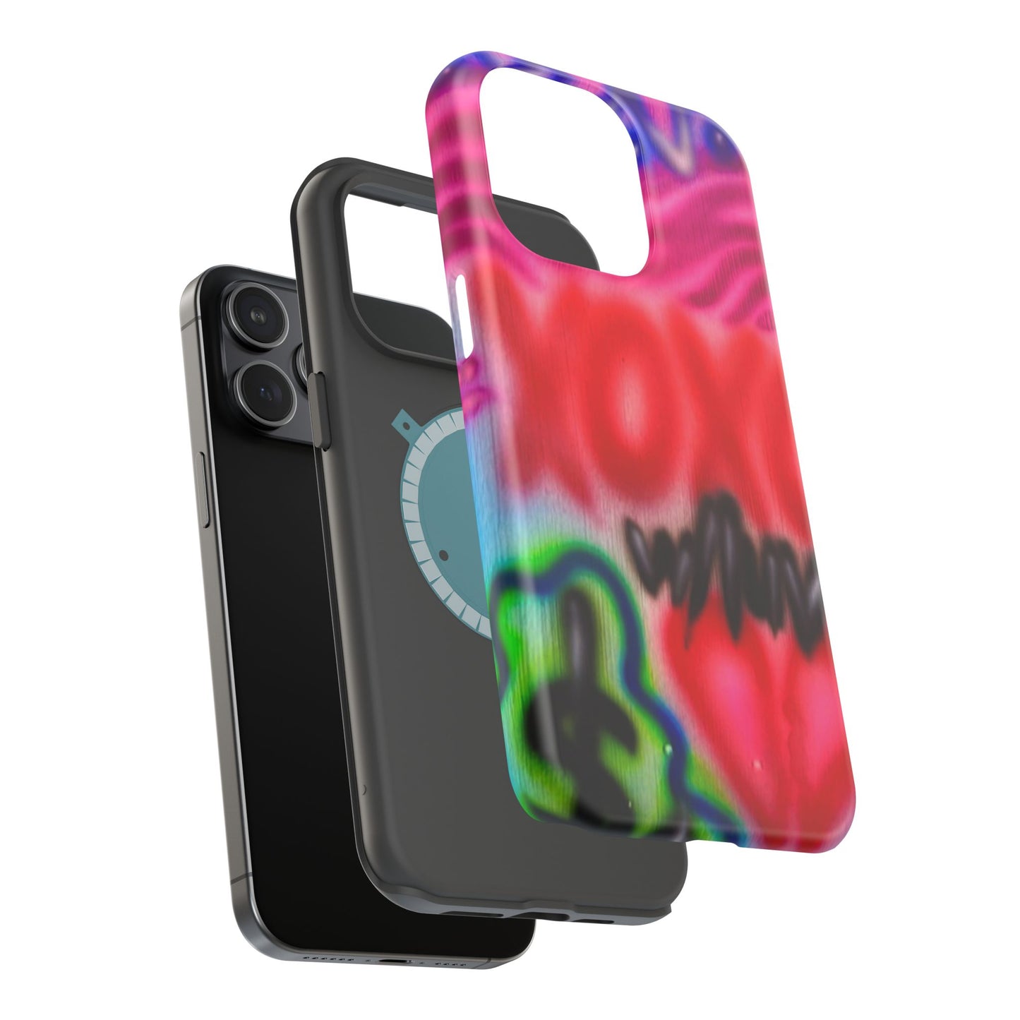 MagSafe Airbrush-iPhone-Hülle „with luv, xoxo“