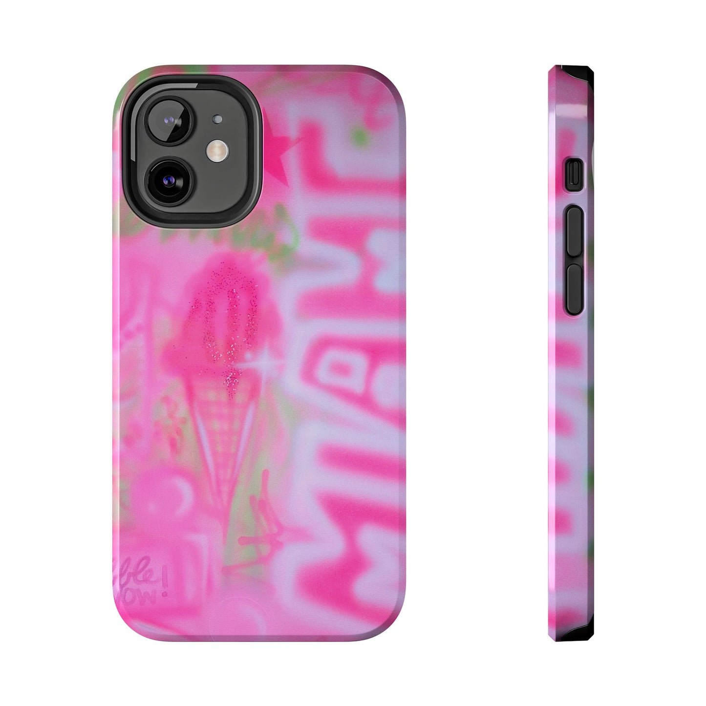 "sunset sorbet" airbrush iPhone case