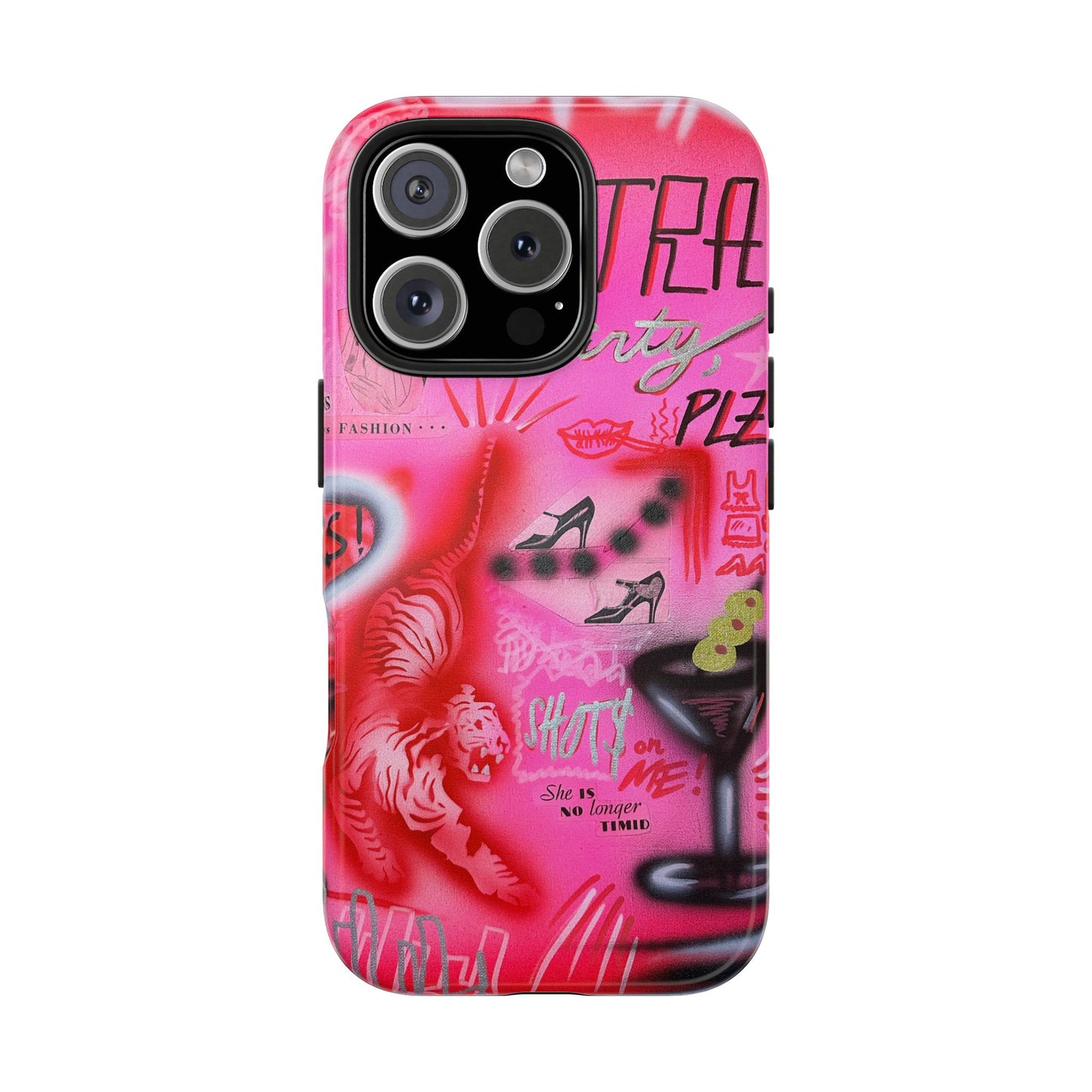 "extra dirty, plz!" airbrush iPhone case