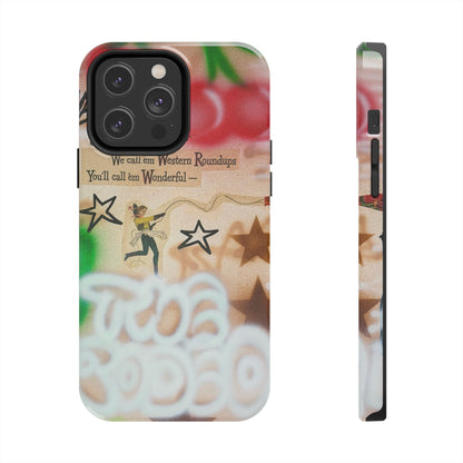 "the rodeo" airbrush iPhone case