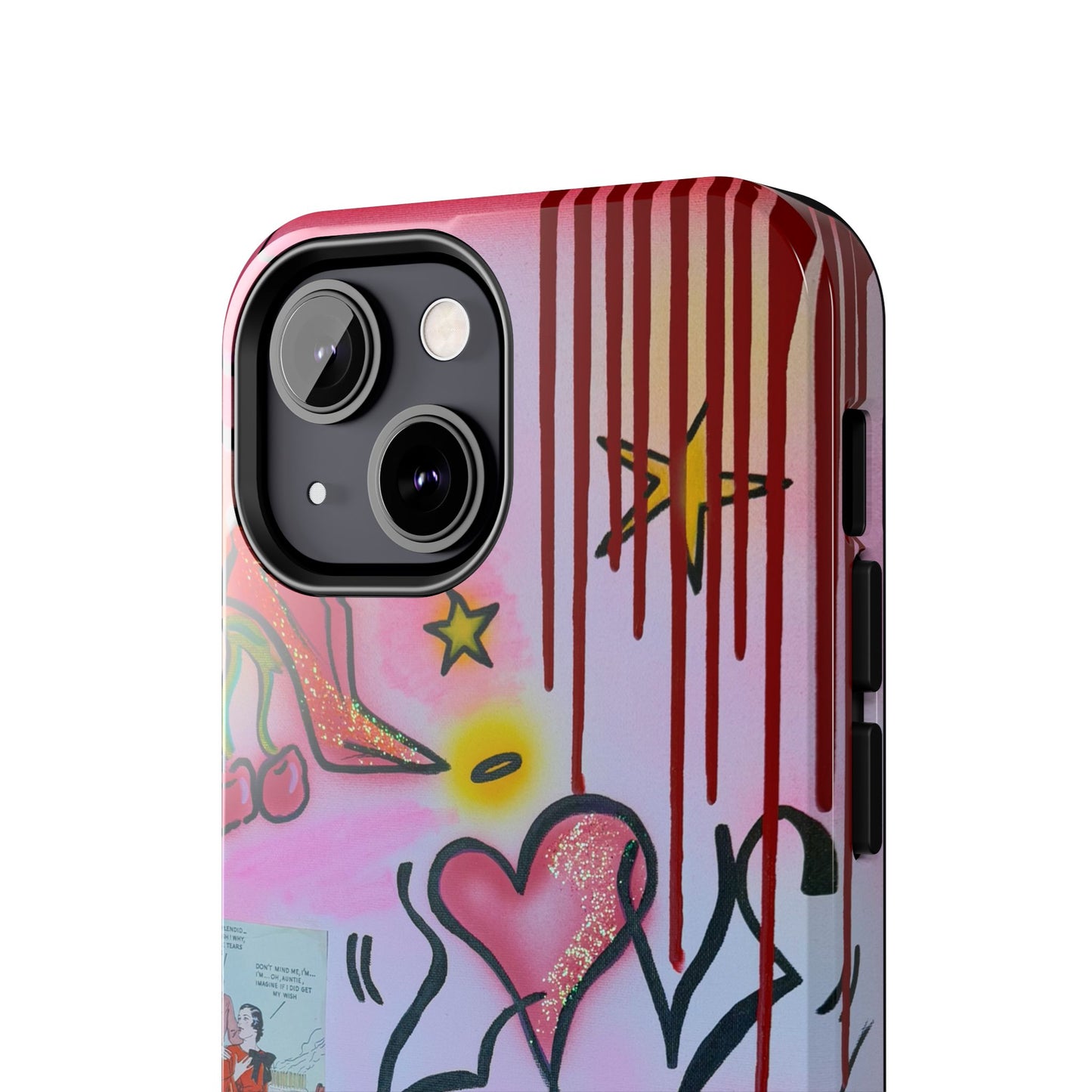 "cherry luvr" airbrush iPhone case