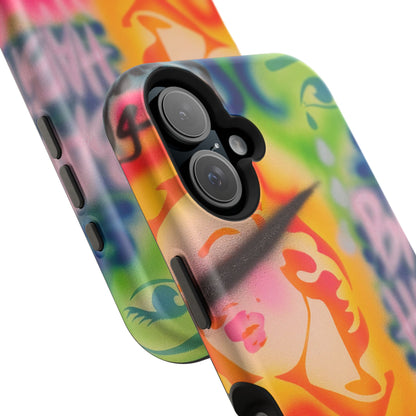 MagSafe „schlechte Angewohnheiten“ Airbrush iPhone Hülle