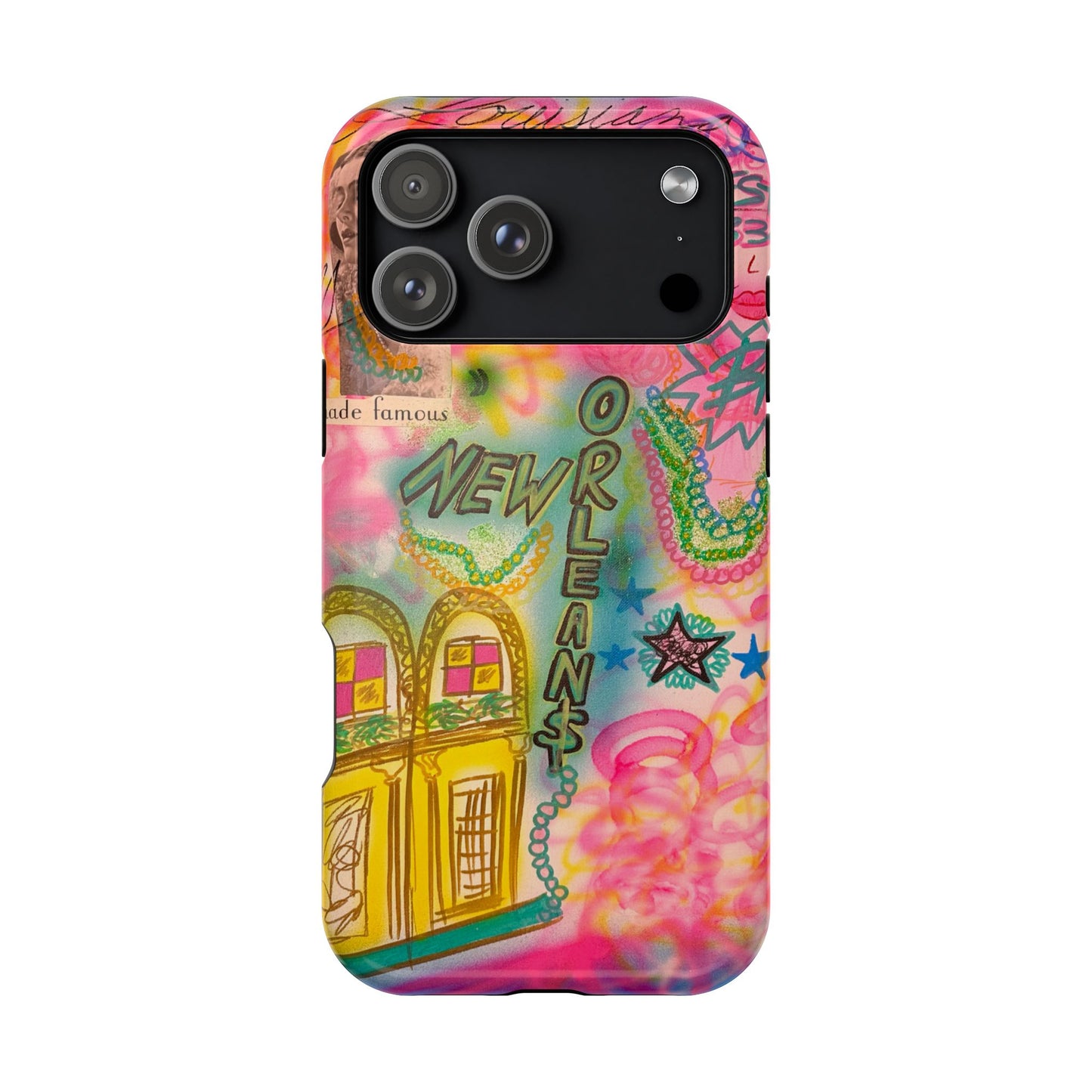 MagSafe "new orleans, la" Airbrush iPhone Hülle