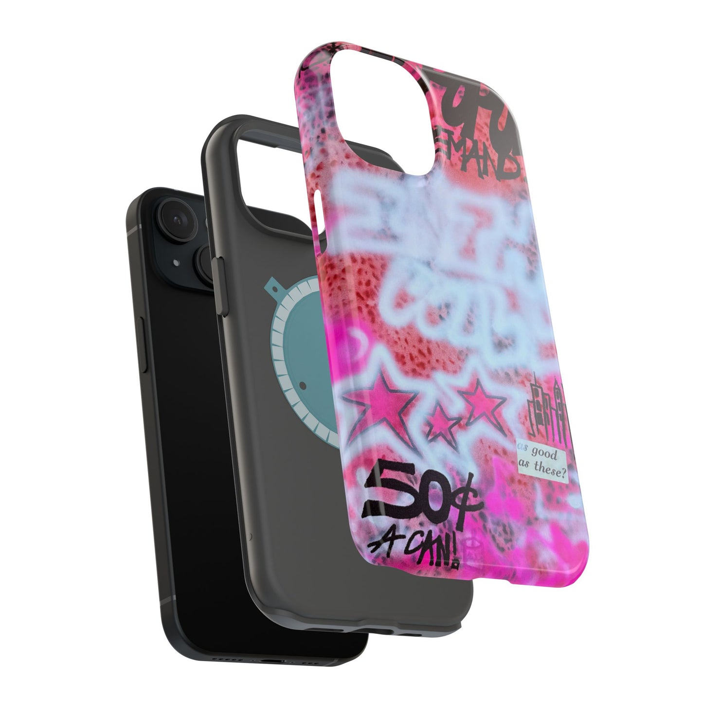 MagSafe "in the wild" airbrush iPhone case