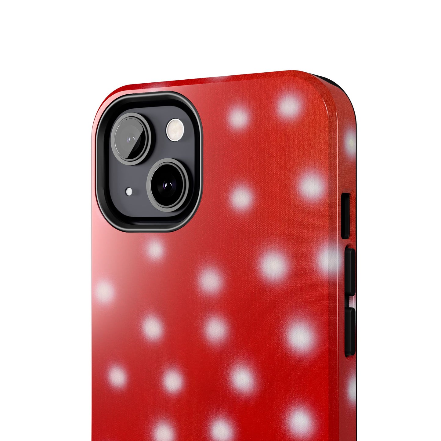 "cherry crush polka dot" airbrush iPhone case
