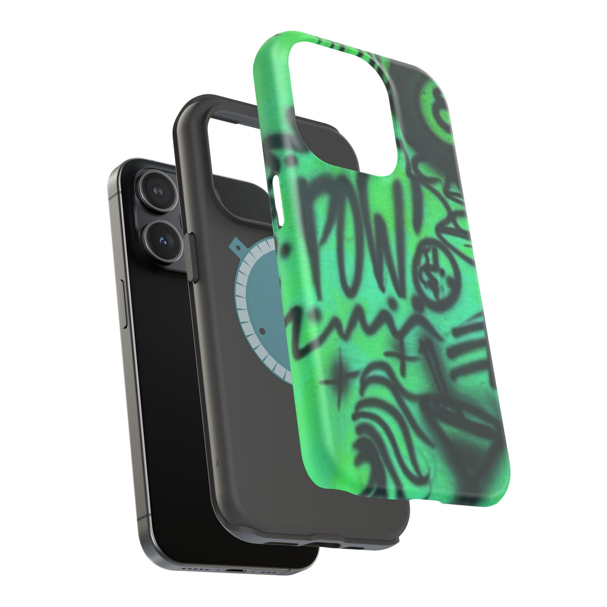 MagSafe "POW!" airbrush iPhone case