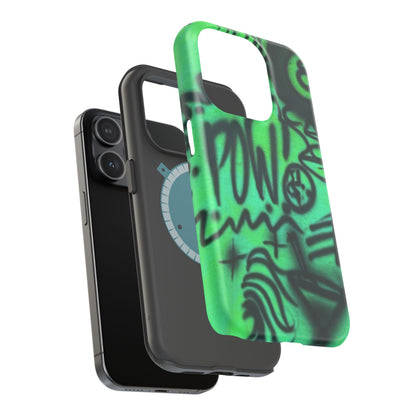 MagSafe "POW!" airbrush iPhone case
