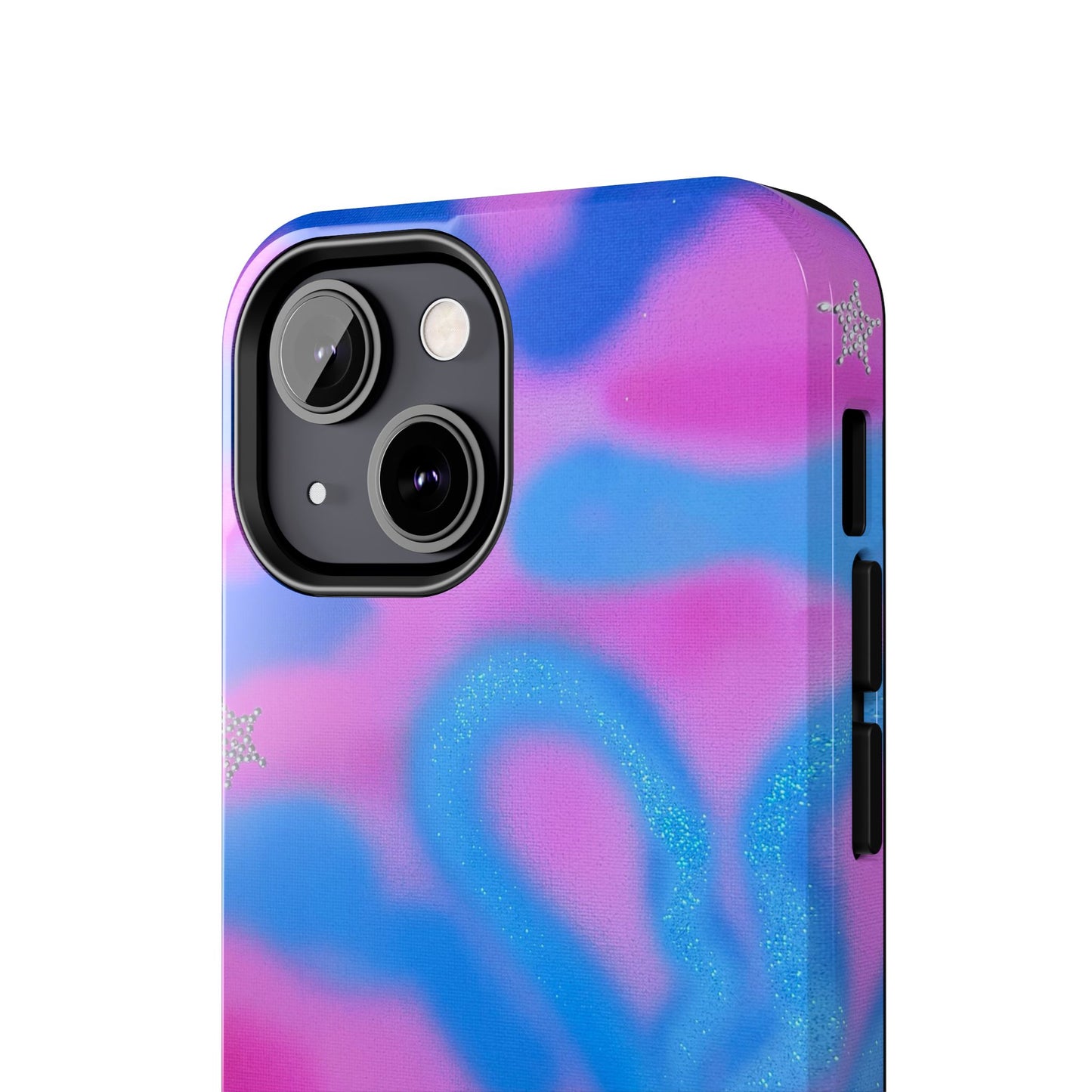 "blue camo" airbrush iPhone case