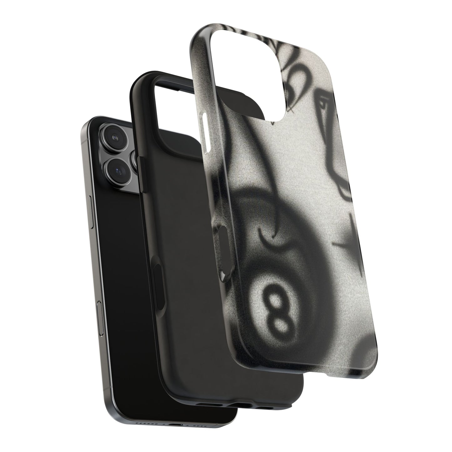 "hidden ace" airbrush iPhone case