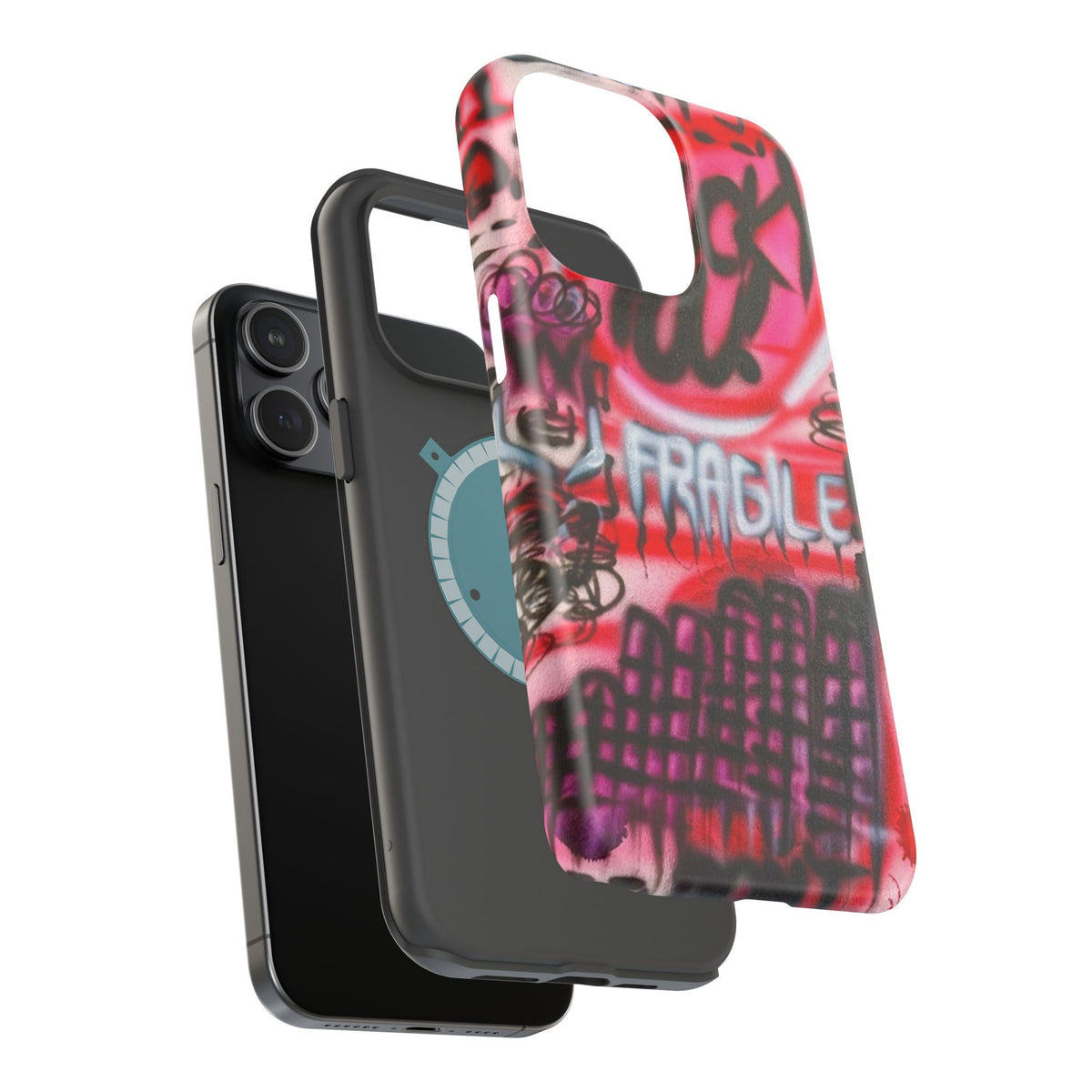 MagSafe "lucky you!" airbrush iPhone case