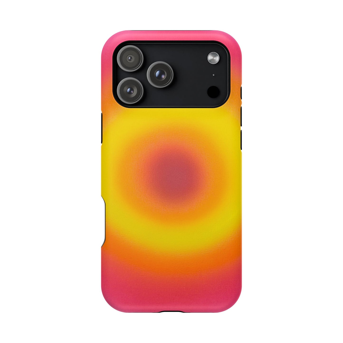 MagSafe "Pink Lemonade Aura" Airbrush iPhone Case