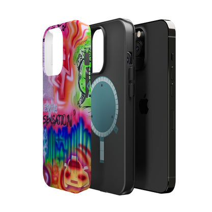 MagSafe "skyline sensation" airbrush iPhone case