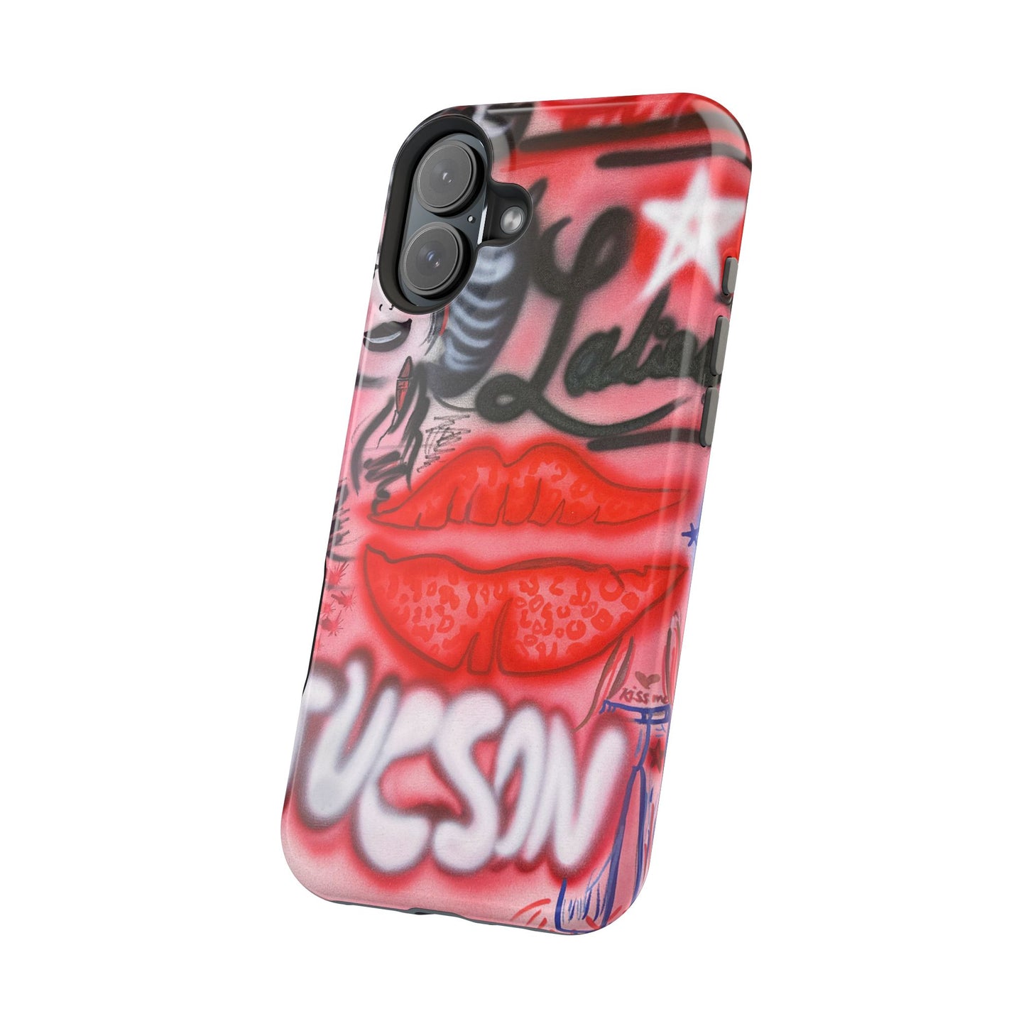 MagSafe "tucson, az" airbrush iPhone case